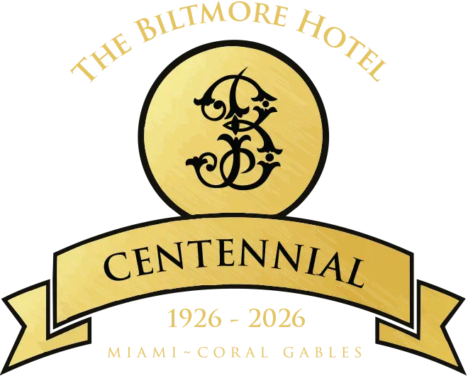 Biltmore Hotel Centennial Logo Gold