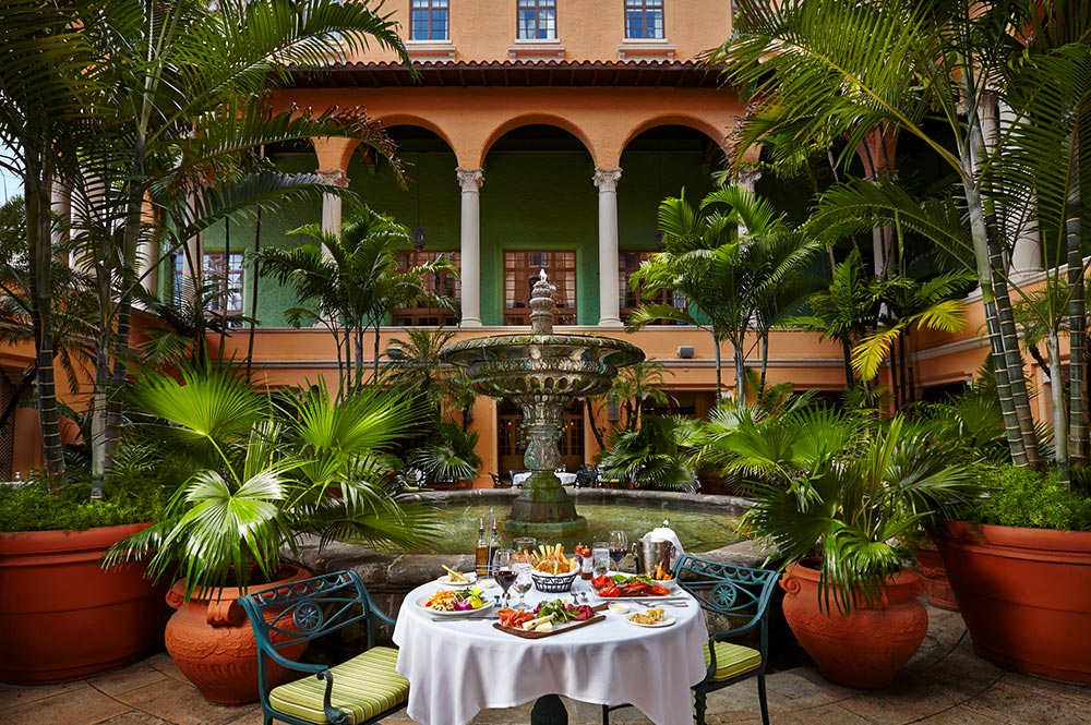 Biltmore Hotel Miami-Coral Gables Dining Fontana Lunch
