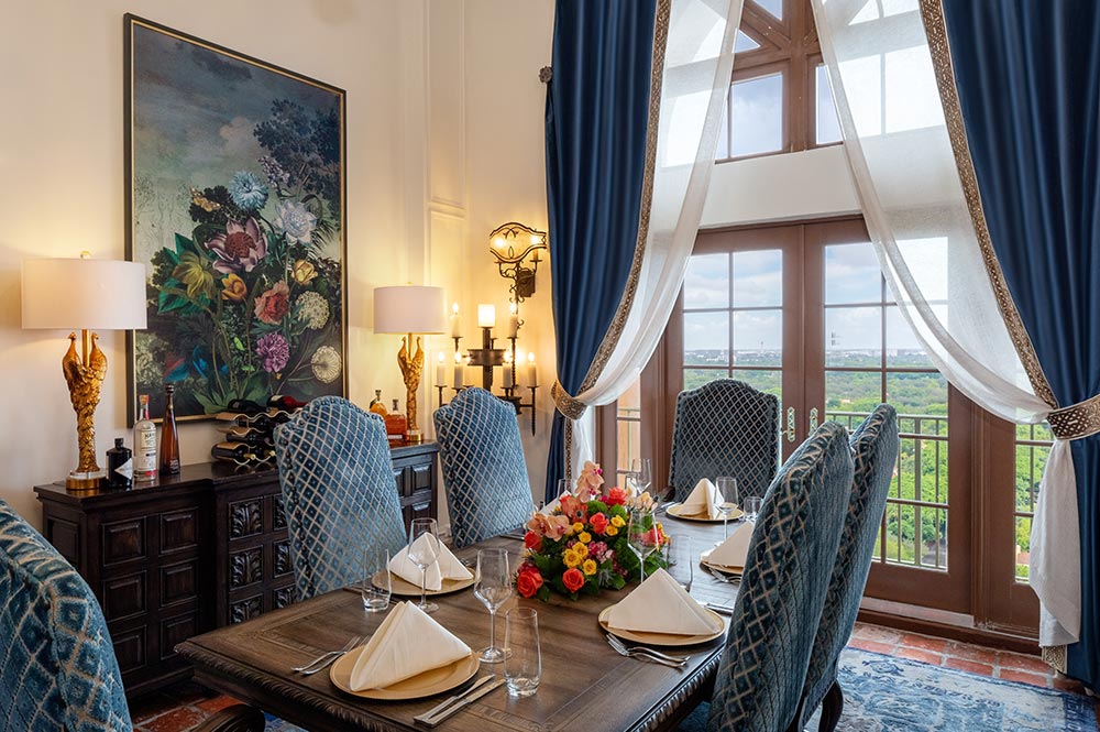 Biltmore Hotel Miami-Coral Gables Presidential Merrick Suite Dining