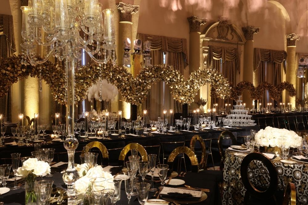 Centennial Gala Dinner Set Up