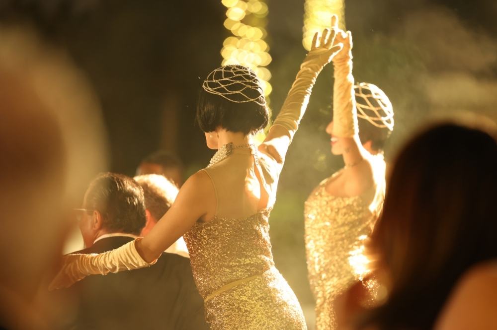 Centennial Gala Flappers At Cocktail Reception