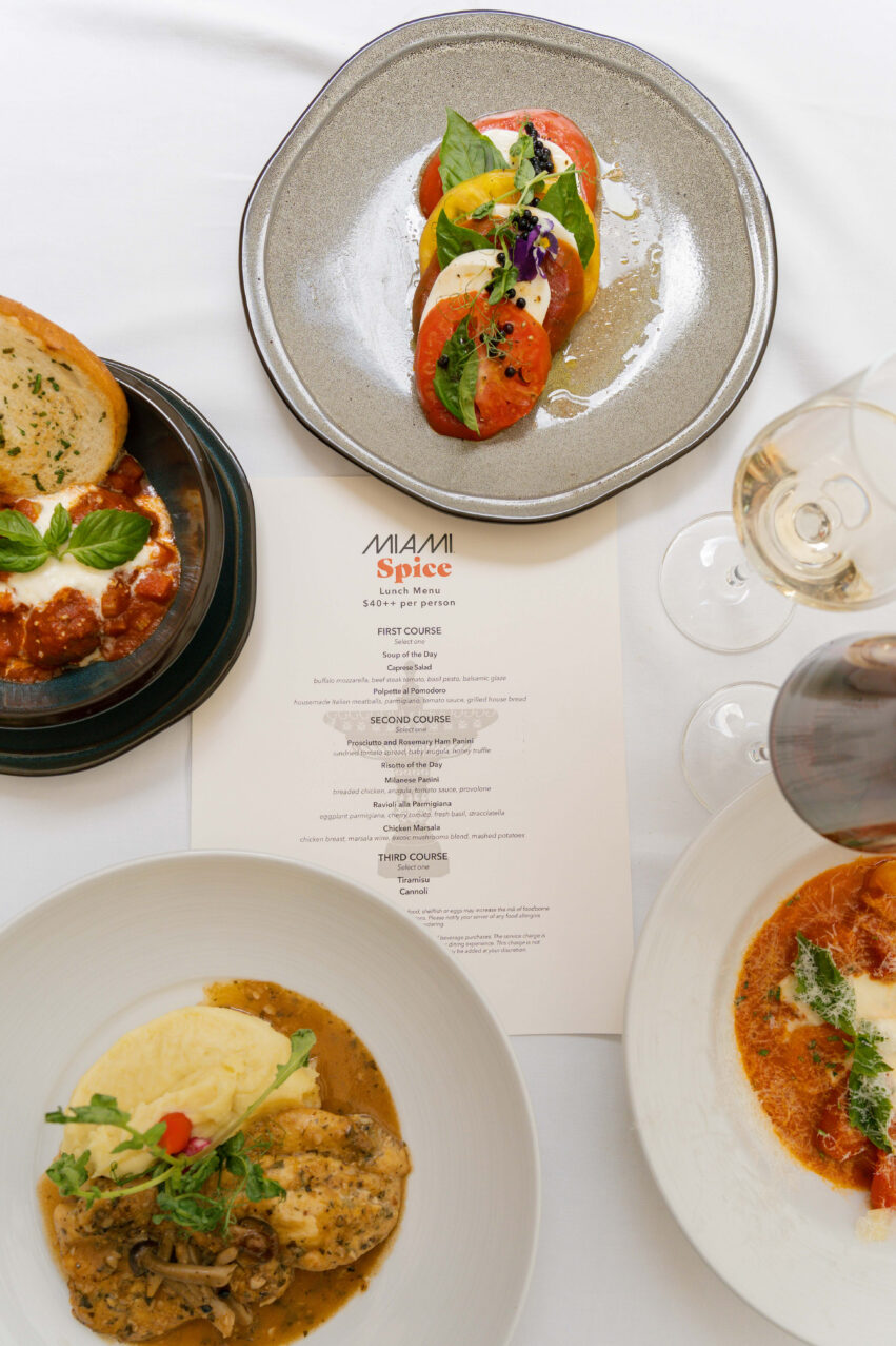 Miami Spice Lunch and Dinner at Fontana at The Biltmore Miami Coral Gables