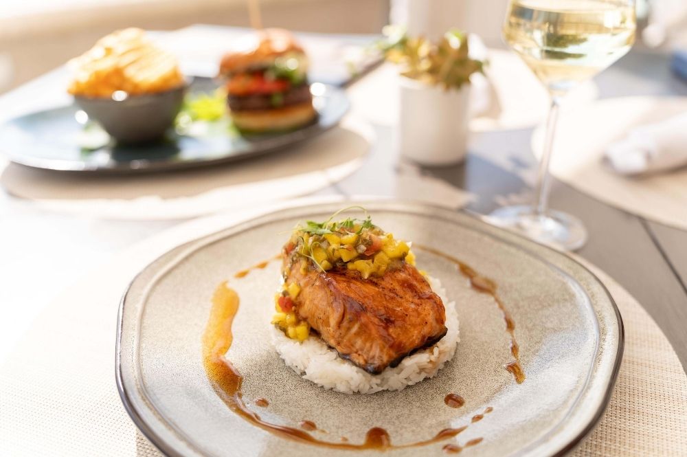 Fairways Tamarind Teriyaki Salmon