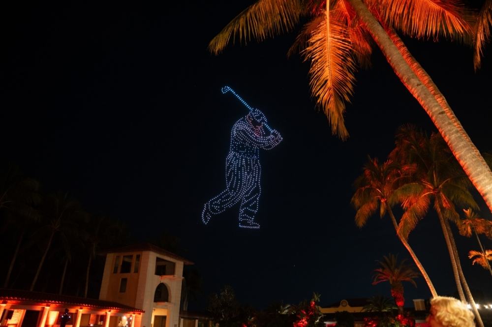 The Biltmore Hotel Miami Coral Gables Drone Show Babe Ruth