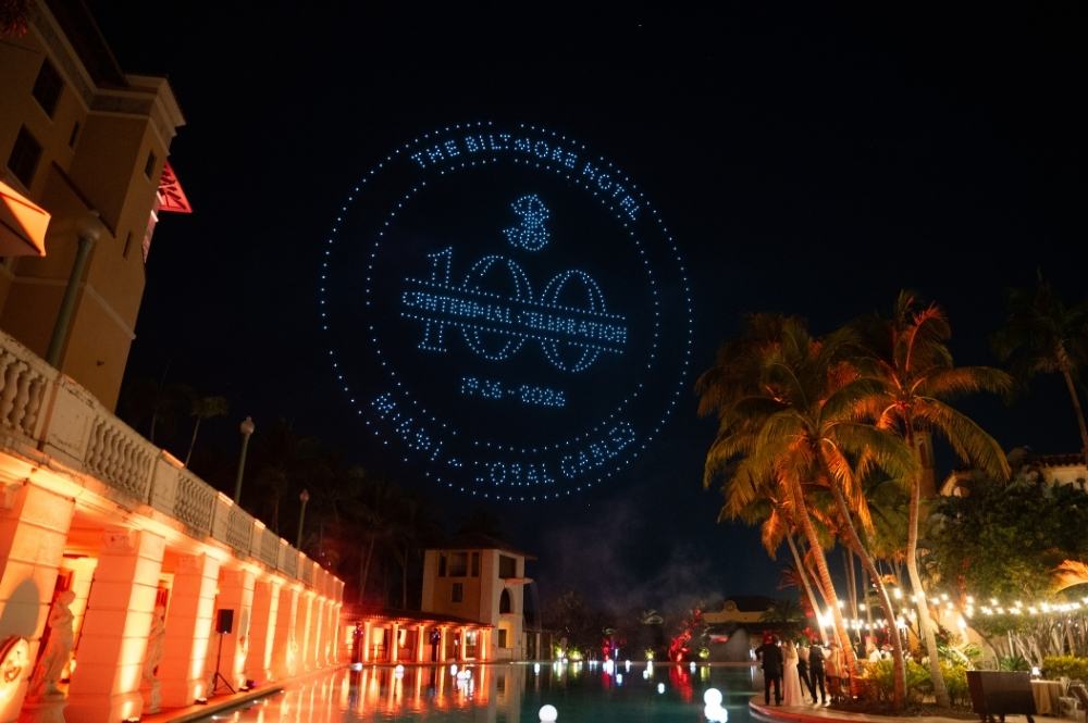 The Biltmore Hotel Miami Drone Show Challenge Coin