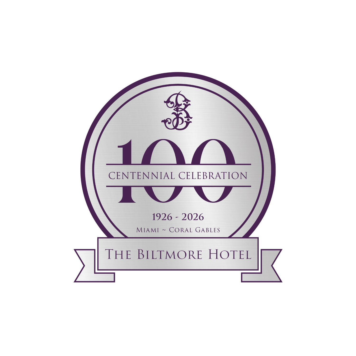 Centennial Logo Biltmore Miami