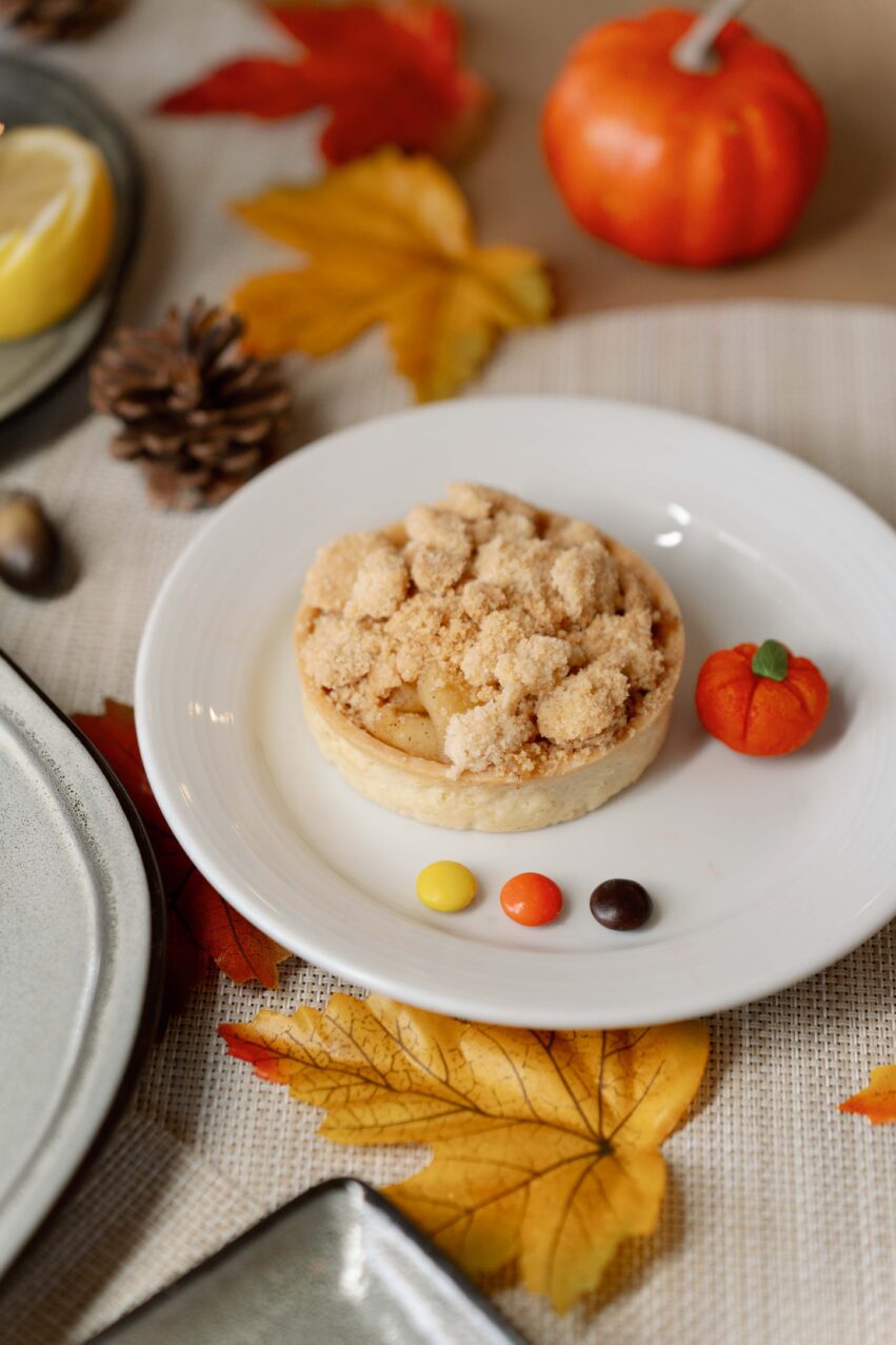 Warm Apple Crumble Thanksgiving holiday dining at fairways restaurant at the biltmore hotel miami coral gables